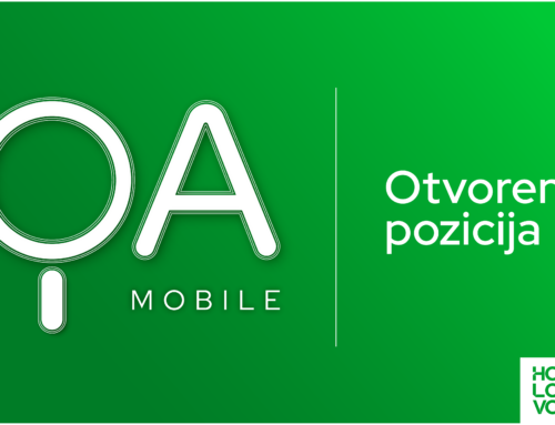QA (Mobile). Otvorena pozicija